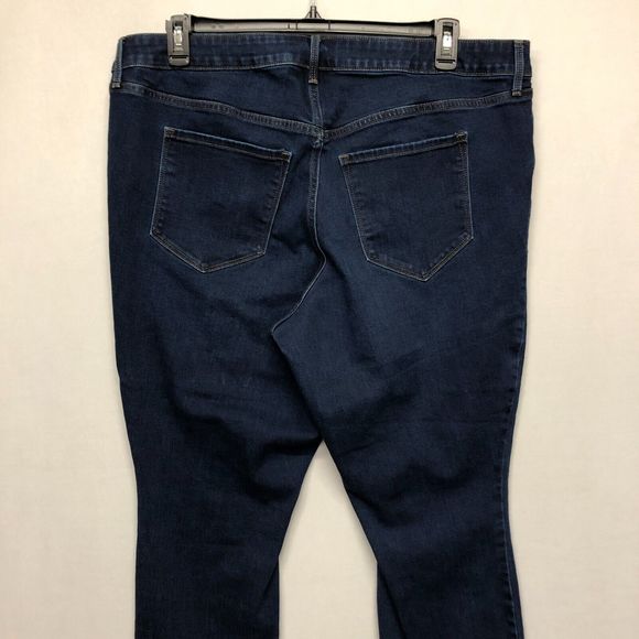 Old Navy Women Mid Rise Pop Icon Skinny Jeans Size 20 Blue Denim B242 -27 - Picture 13 of 15